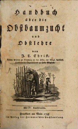 Handbuch über die Obstbaumzucht und Obstlehre