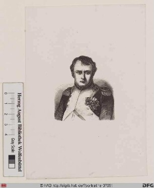 Bildnis Napoléon I. (Bonaparte), 1804-15 Kaiser der Franzosen