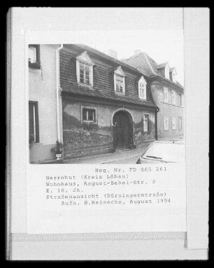 Wohnhaus, Herrnhut