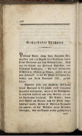 Sechzehnter Abschnitt.