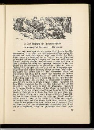 3. Die Kämpfe im Argonnerwald. Die Schlacht bei Varennes