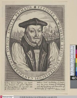 [William Laud, Erzbischof von Canterbury; William Laud, archbishop of Canterbury]