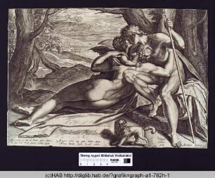 Venus und Adonis.