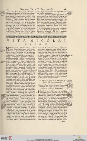 Vita Nicolai Papae V.