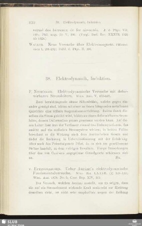 38. Elektrodynamik, Induktion