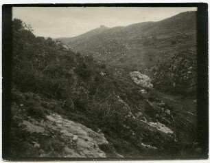 Blick auf die Burg von 'adschlun [aglun] von O
