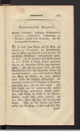 Neunzehntes Kapitel.