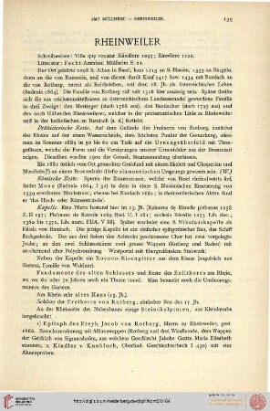 ⟦Rheinweiler⟧