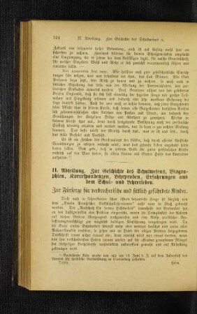 Zur Fürsorge für verbrecherische und sittlich gefährdete Kinder
