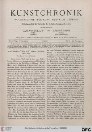 Heft 5 (14. November 1889)