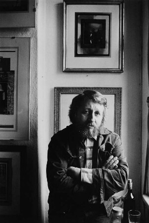 Der Maler Ingo Kirchner in seiner Wohnung