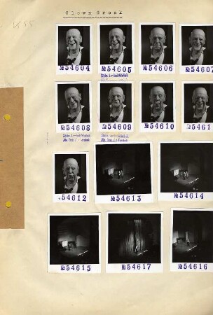Portraitserie Grock