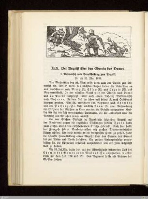 XIX. Der Angriff über den Chemin des Dames