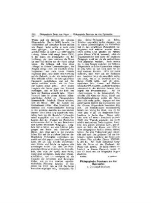 Pädagogische Seminare an den Gymnasien s. Gymnasial-Seminare