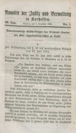 2. November 1860-1. Oktober 1861 = Nro. 1-12