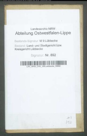 Erblasser: Meyer, Gerhard Heinrich Wilhelm: