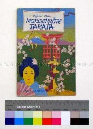 Leseheft aus der Reihe "Die Mädelbücherei" mit einer Geschichte über Japan (Heft 37)