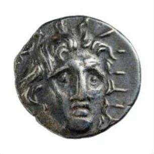 Münze, 1/2 Drachme (Hemidrachme), ca. 175 - 150 v. Chr.