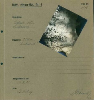 Foto des Geländes östlich von Sondernach (Luftbild)