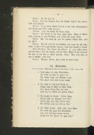 54. Hirtenlied.