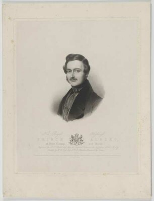 Bildnis des Prinzen Albert von Sachsen-Coburg-Gotha