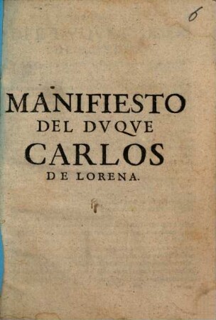 Manifiesto del Carlos