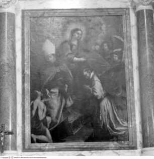 Maria mit den Heiligen Ildefonso und Tommaso von Villanova