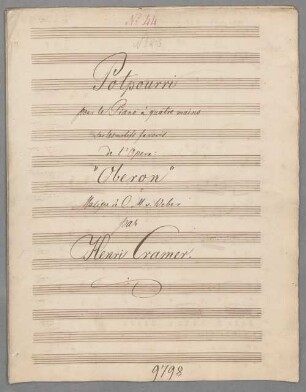 Potpourris, pf 4hands - BSB Mus.Schott.Ha 10351-2
