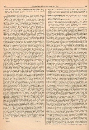 236-237 [Rezension] Schnepel, Erich, Briefe aus dem Berliner Osten und aus Großalmerode