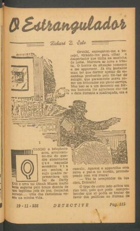 O estrangulador : [Grande novella]