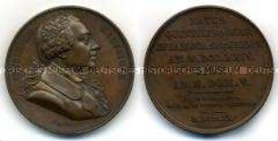 Series numismatica universalis virorum illustrium, Medaille auf Friedrich Klopstock
