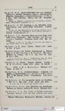 Horst (Nr. 701 - 711)