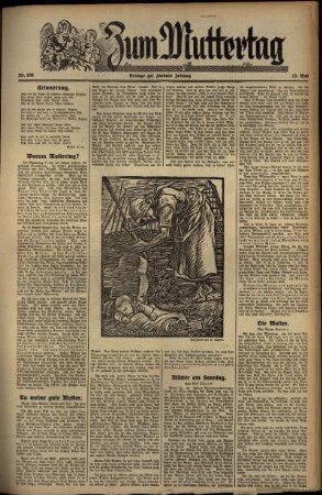 Zweite Ausgabe vom Sonntag, den 13. Mai 1934.