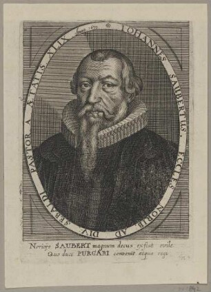 Bildnis des Iohannes Saubertus