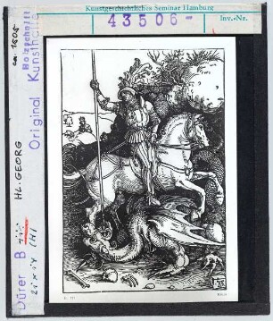 Albrecht Dürer: Heiliger Georg, B. 111