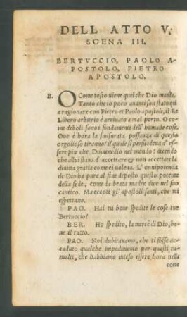 Dell' Atto V. Scena III.