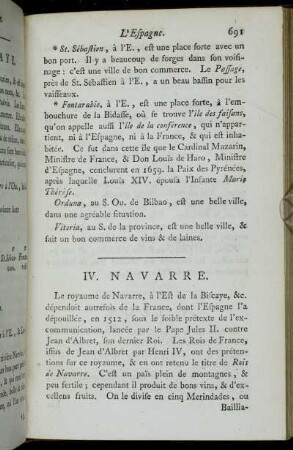 IV. Navarre.