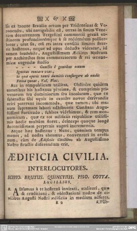 Aedificia Civila
