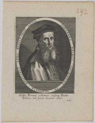 Bildnis des Johannes Balaeus