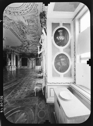 Gotha. Schloss Friedenstein, Corps de Logis (Nordflügel), 2. Obergeschoss, Festsaal