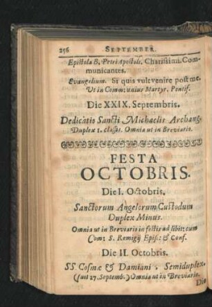 Festa Octobris.