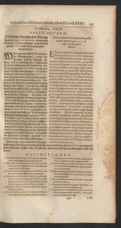 Constitutio XXXV.
