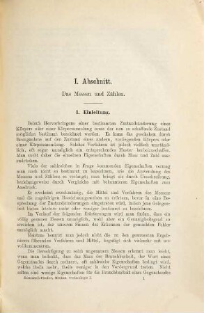 Handbuch der Mechanischen Technologie, 1. Allgemeine Grundsätze und Mittel des mechanischen Aufbereitens (allgemeine mechanische Technologie)