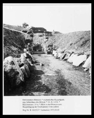 mykenisches Kuppelgrab, sog. Schatzhaus des Minyas