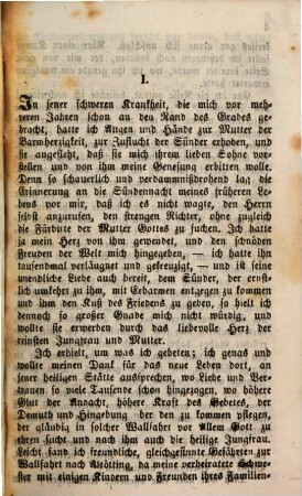 Eine Wallfahrt nach Altötting : aus einem Tagebuche