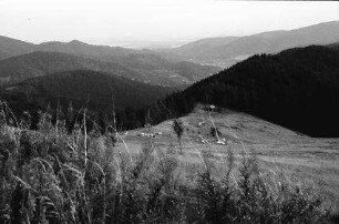 Vogesen: Campingplatz unterhalb des Grand Ballon