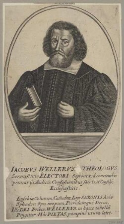 Bildnis des Iacobvs Wellervs