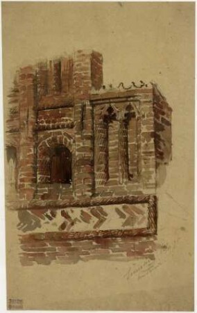 Bürgerhaus "Am Sande" in Lüneburg, Giebelecke