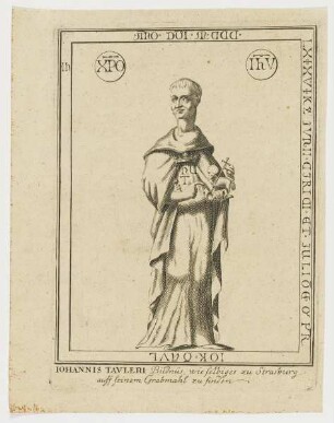 Bildnis des Iohannes Tavlerus