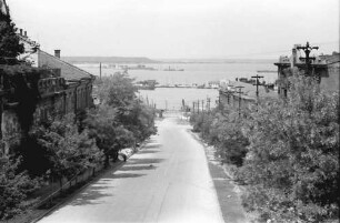 Odessa [Ukraine]: Hauptstraße zum Hafen, von oben